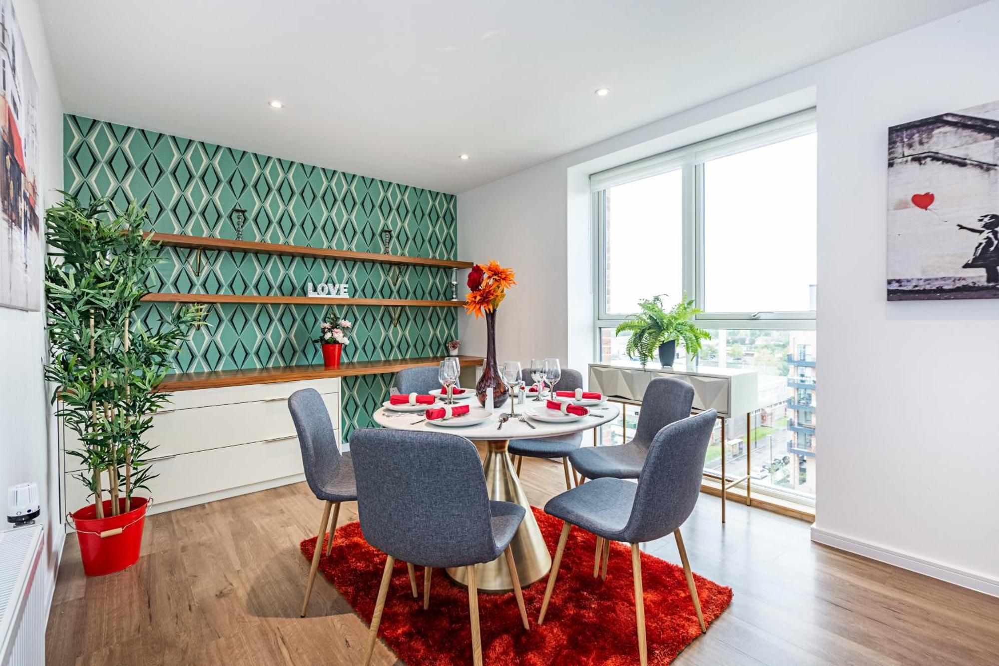 דירות Chiswick Park 3 Bed 3 Bath West London - Parking מראה חיצוני תמונה